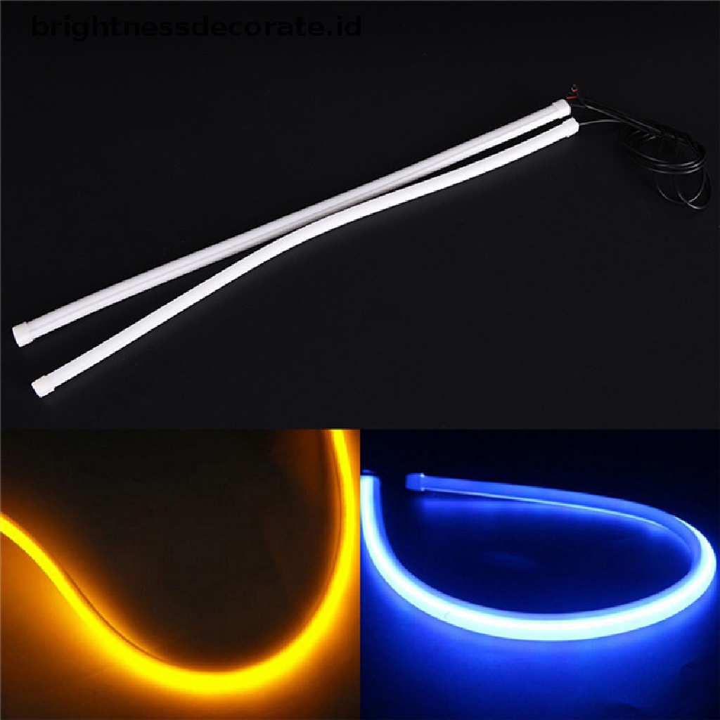 Lampu Strip Led Flexible 30cm Untuk Drl / Drl