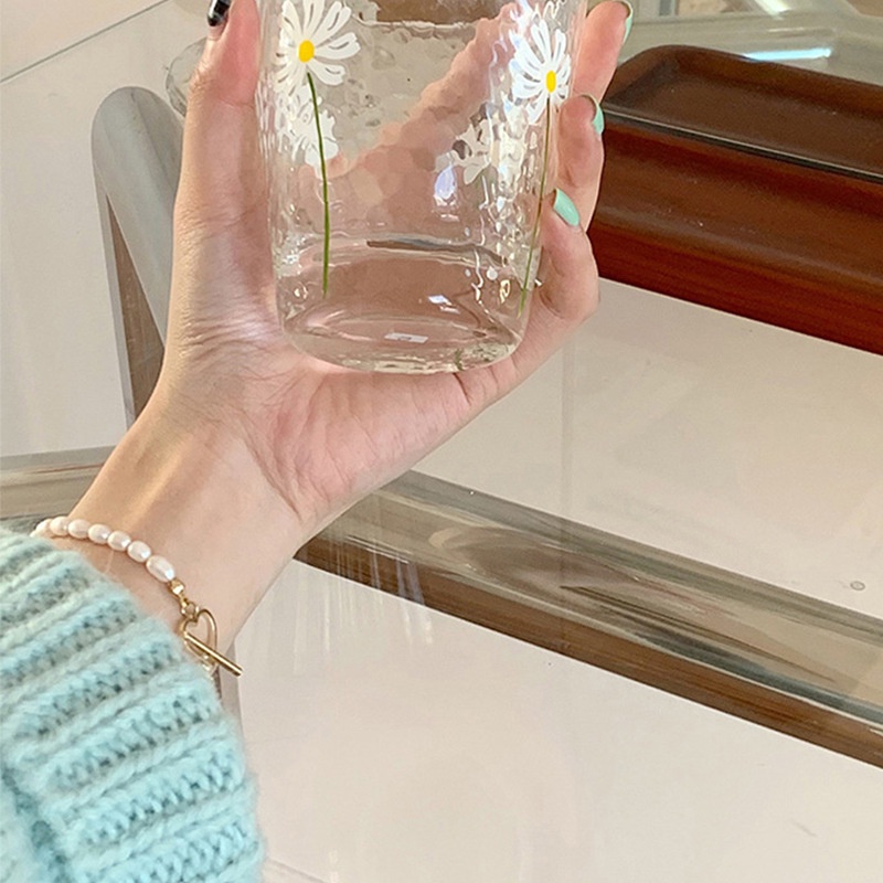 Gelang Mutiara Imitasi Bentuk Hati Untuk Wanita