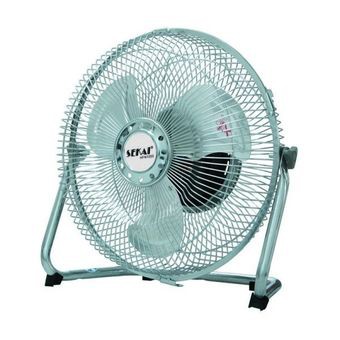 Sekai Desk Fan Kipas Angin Meja Tornado 10 inch HFN-1050 Baling-baling Besi Aluminium