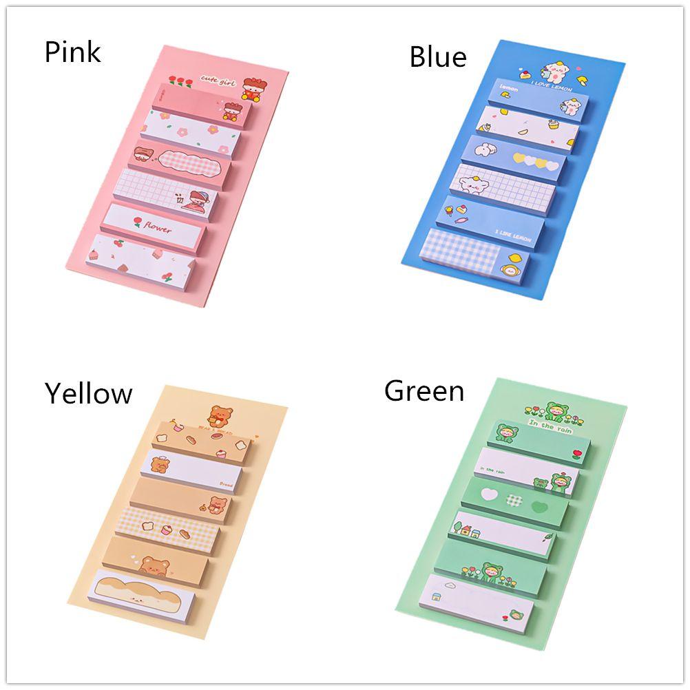 Nanas Lucu Pet Sticky Note Stationery Ins Style Animals Planner Sticker To Do List Perekat Diri