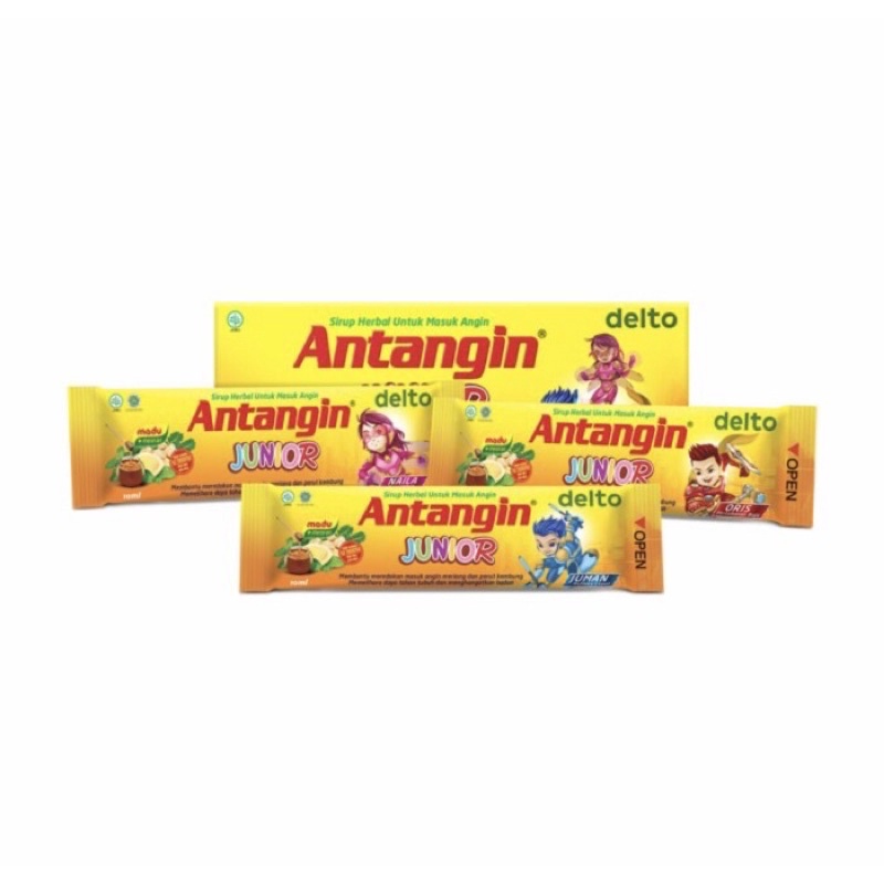 Antangin junior box 5 sachet ( meredakan masuk angin anak )