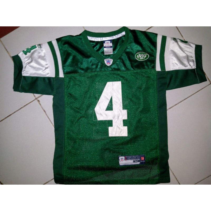 Reebok "Men Brett Favre NFL NEWYORK JETS" JERSEY(Barang Second)