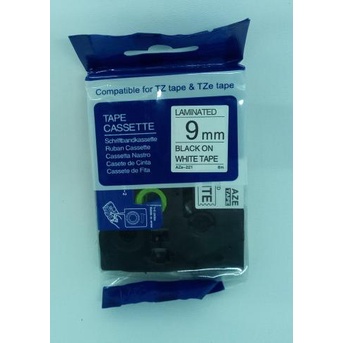 

Aimo Label Sticker Tape 9Mm Aze/ Tze 221 Khusus Brother Label Printer