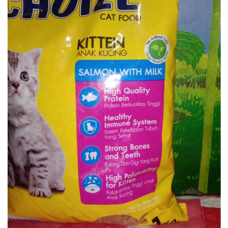 cat choize kitten 1kg original frespack