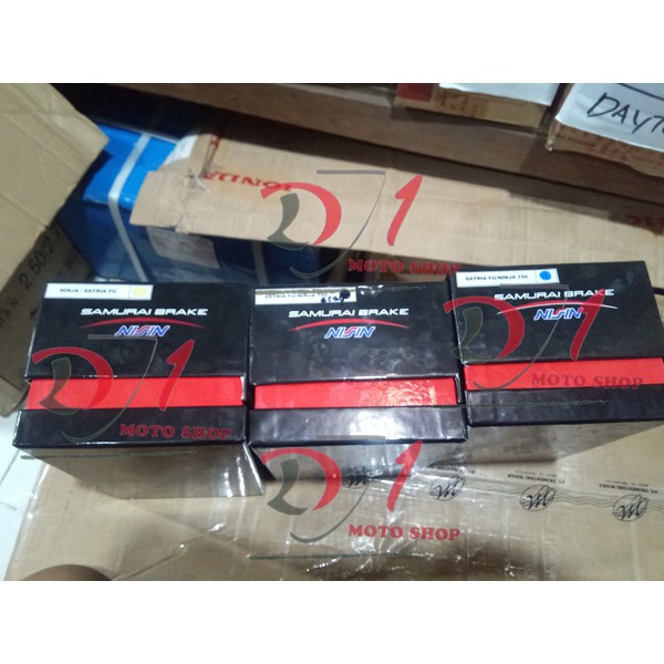 KALIPER BAWAH NISSIN SAMURAI MOTOR FU, NINJA 150 NISSIN ORIGINAL