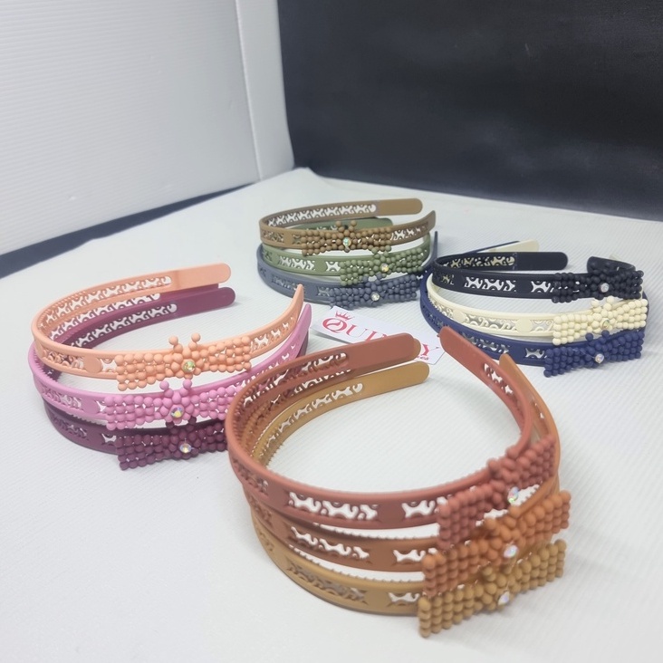 Bando Pita/ Bando plastik / Bando anak / Bando Korea / Bando kekinian / Bando dewasa / Bando motif