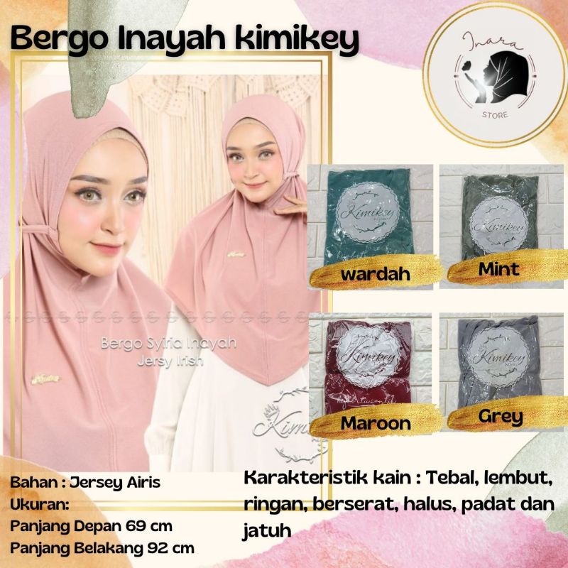 Bergo by kimikey hijab