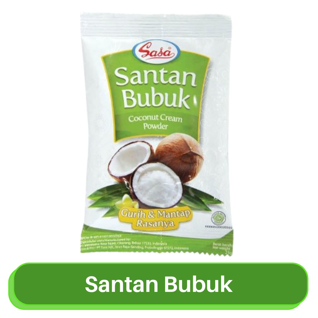 

Sasa Santan Bubuk 23g (Per Renceng 12)