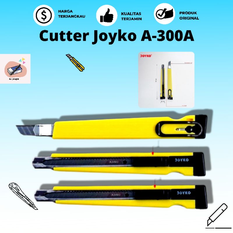 

Cutter Cuter Pisau Pemotong Joyko A-300A