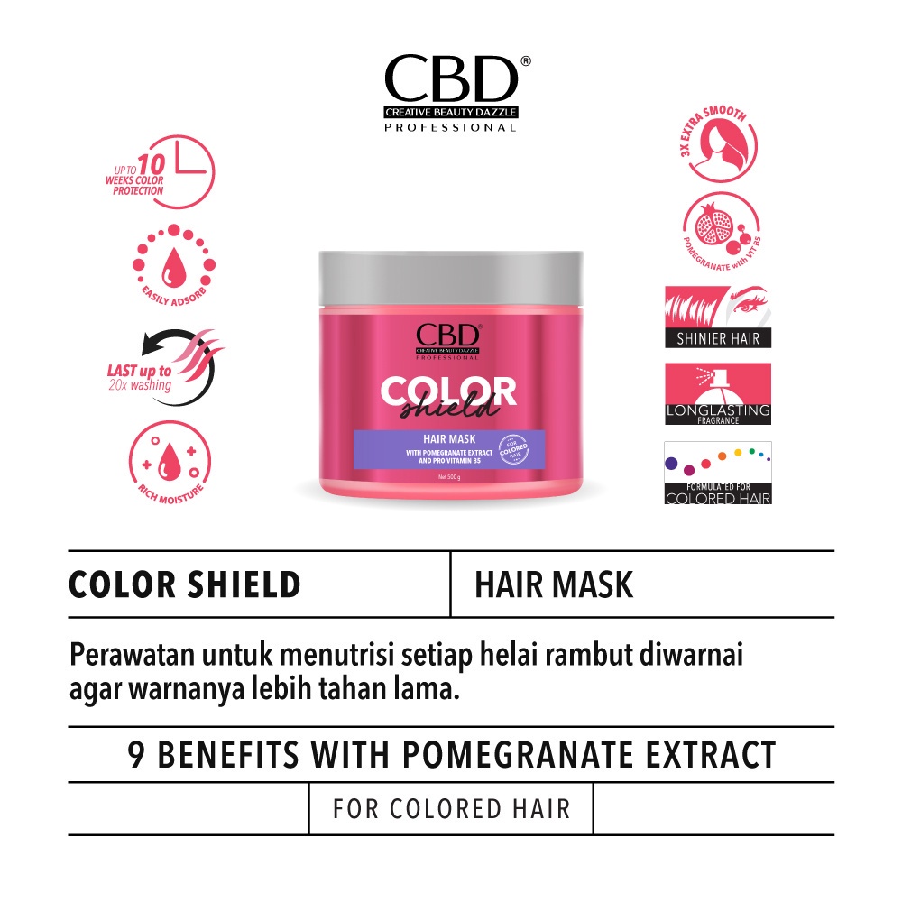 CBD Keratin Pro Daily Series | CBD Color Shield Series