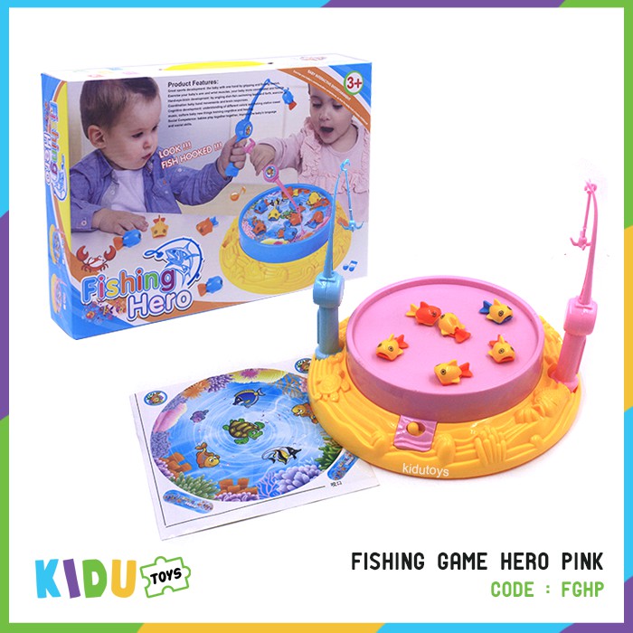 Mainan Anak  Fishing Game Hero Kidu Toys