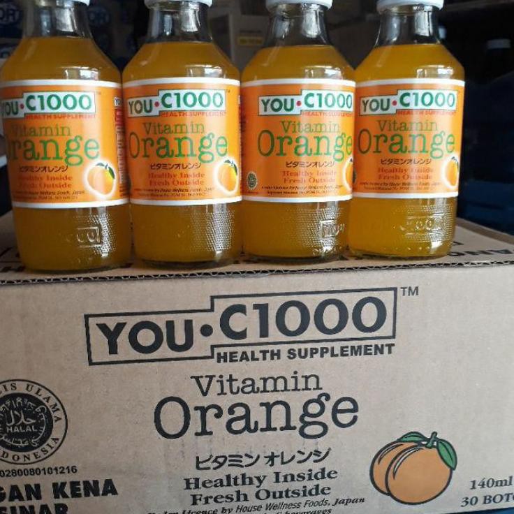 

（DIKIRIM DARI JAKARTA） YOU*C 1000 ORANGE 140 ml