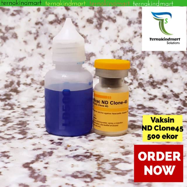 Vaksin Tetelo ND Clone 45 500 Ekor