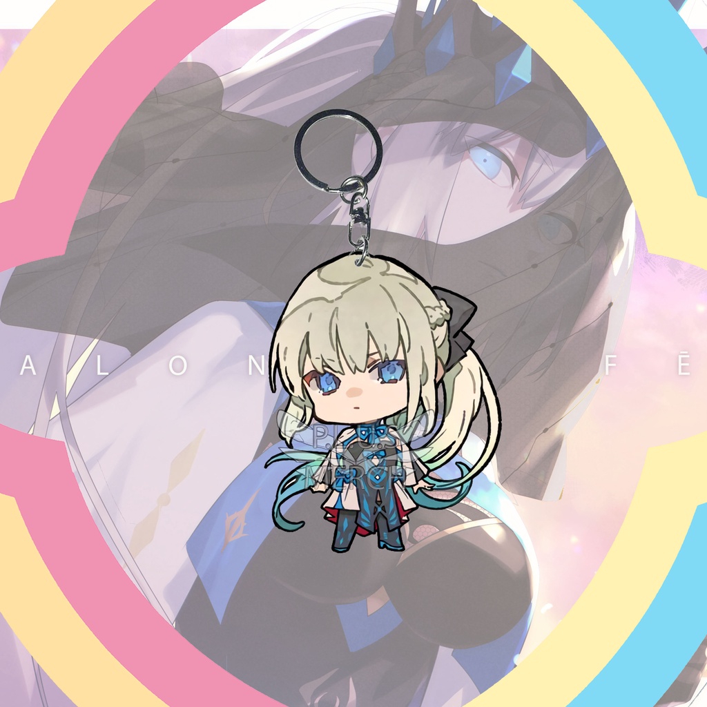 Gantungan Kunci Fate Grand Order Morgan Le Fay - Key Chain - Souvenir - Anime - Ganci - Ganci Anime 
