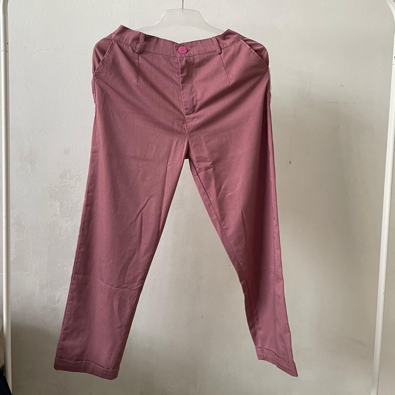 Preloved Celana Dusty Pink
