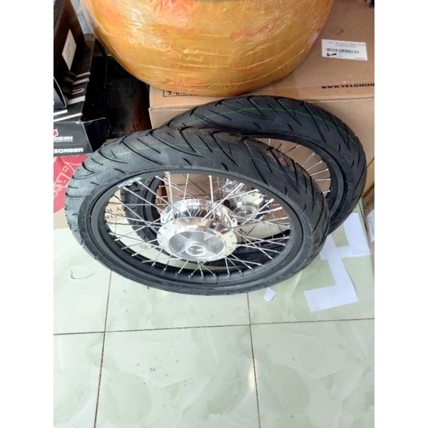 velg paketan Vega new, Vega ZR dan Jupiter z new ring 17x140/140 plus ban