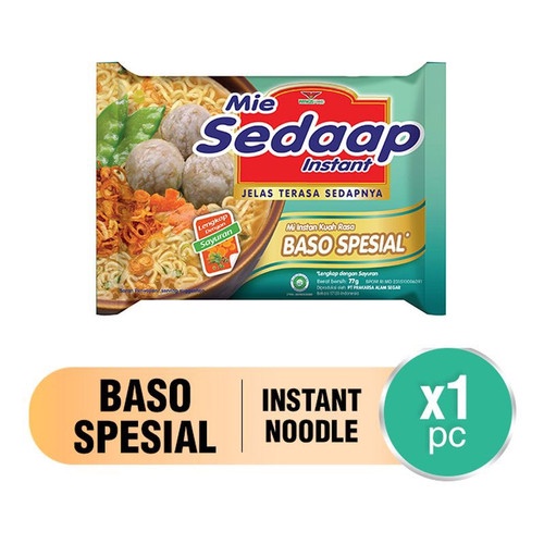 

SEDAAP MIE BASO SPESIAL / 77gr / PCS