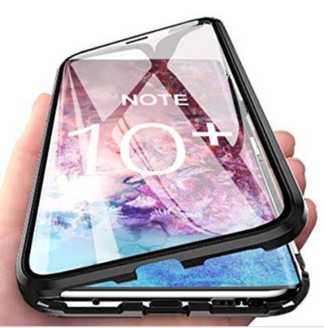 Case Magnetic Samsung Note 10 &amp; Note 10 Plus Premium Case 2in1 Magnetik Case Note 10/Note 10 Plus