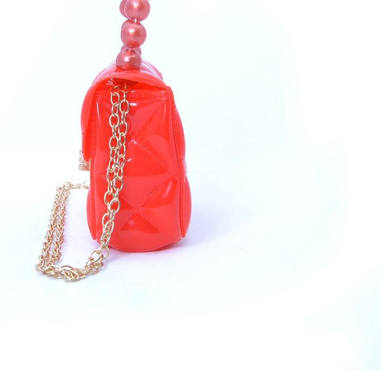 TAS JELLY MINI / TAS SELEMPANG MINI / JELLY BAG MUTIARA WARNA / FASHION WANITA 9074-1 WARNA - 9079