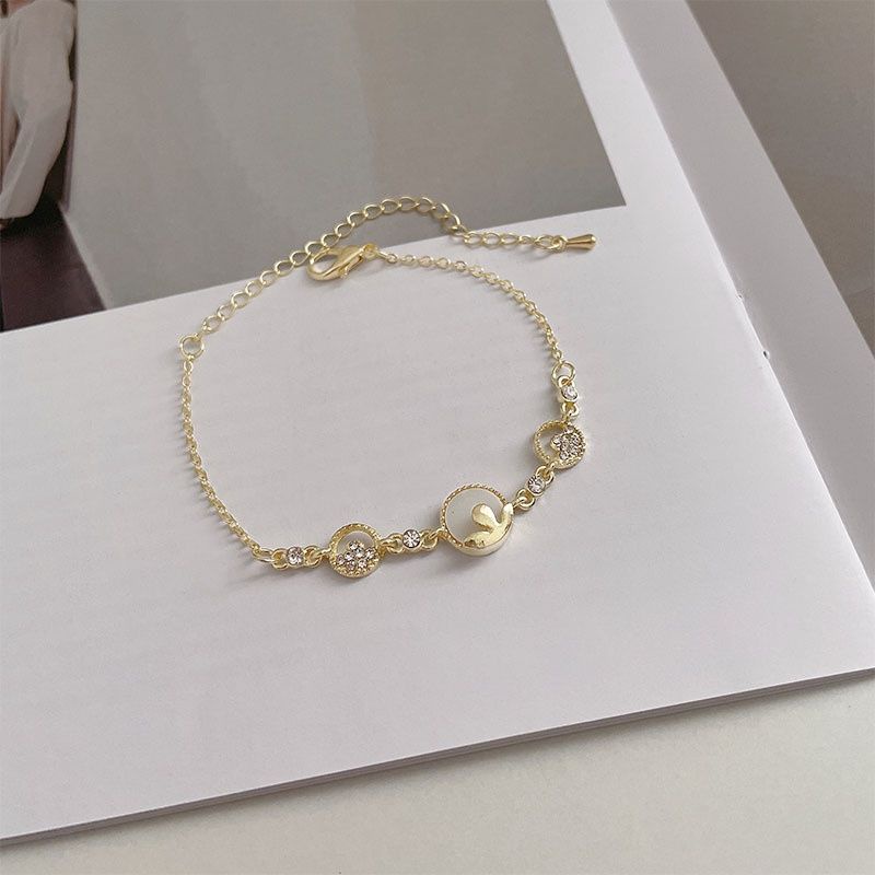 FerenHongXia Gelang Tangan Untuk wanita Korea Gelang Fashion