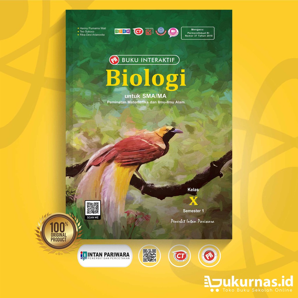Buku PR Interaktif Biologi SMA/MA Kelas 10 Semester 1