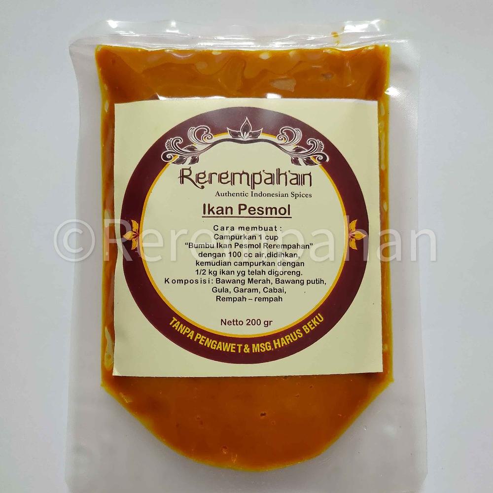

Rerempahan IKAN PESMOL Bumbu Jadi Instan Siap Pakai TANPA PENGAWET & MSG