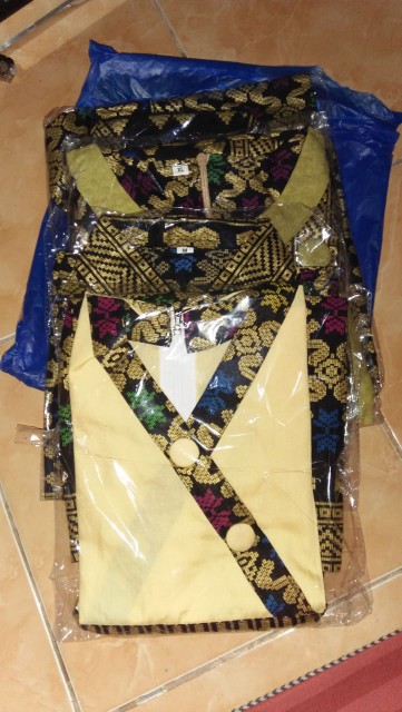 Sarimbit Couple Batik Rok N Blus Wanita Takashimaya Prodo Hitam