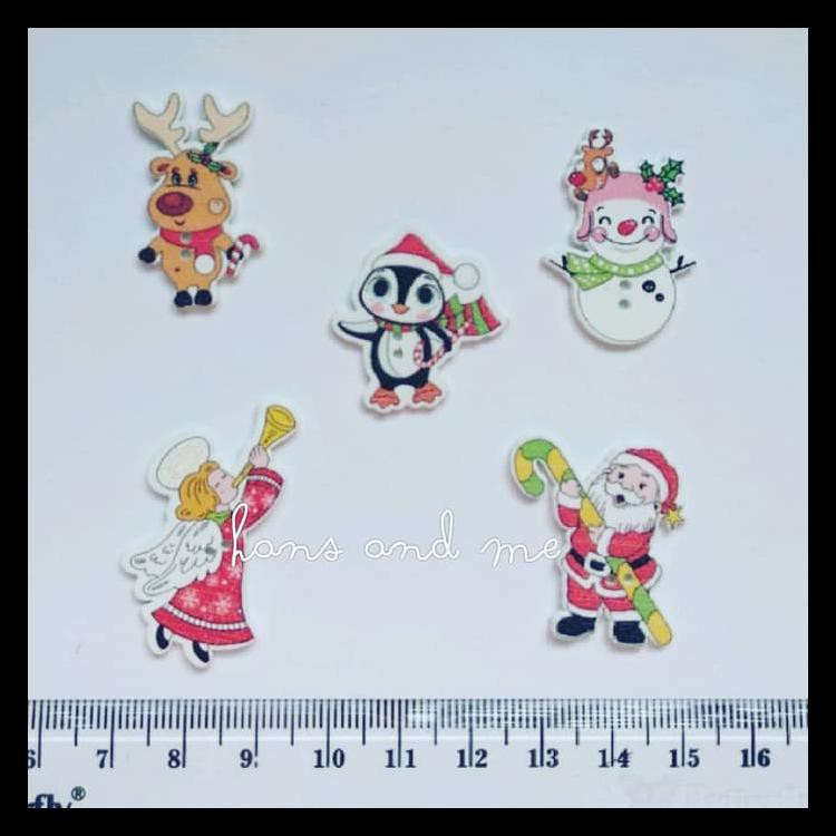 

(BAYAR DITEMPAT) KANCING KAYU NATAL (SERI 5) KODE 24