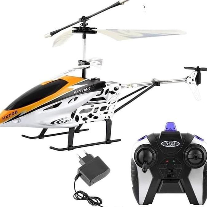 Mainan anak remote control helicopter HX-708 pesawat terbang hx 708