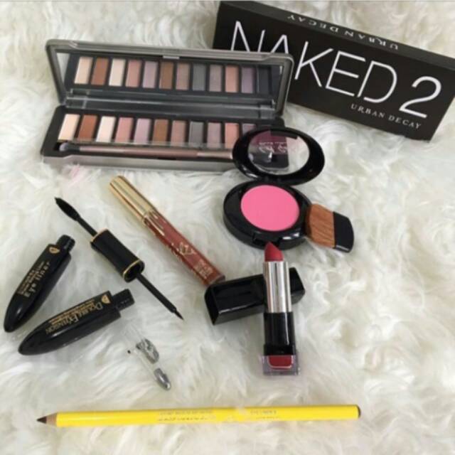 Paket Murmer Naked2 Lengkap Make Up