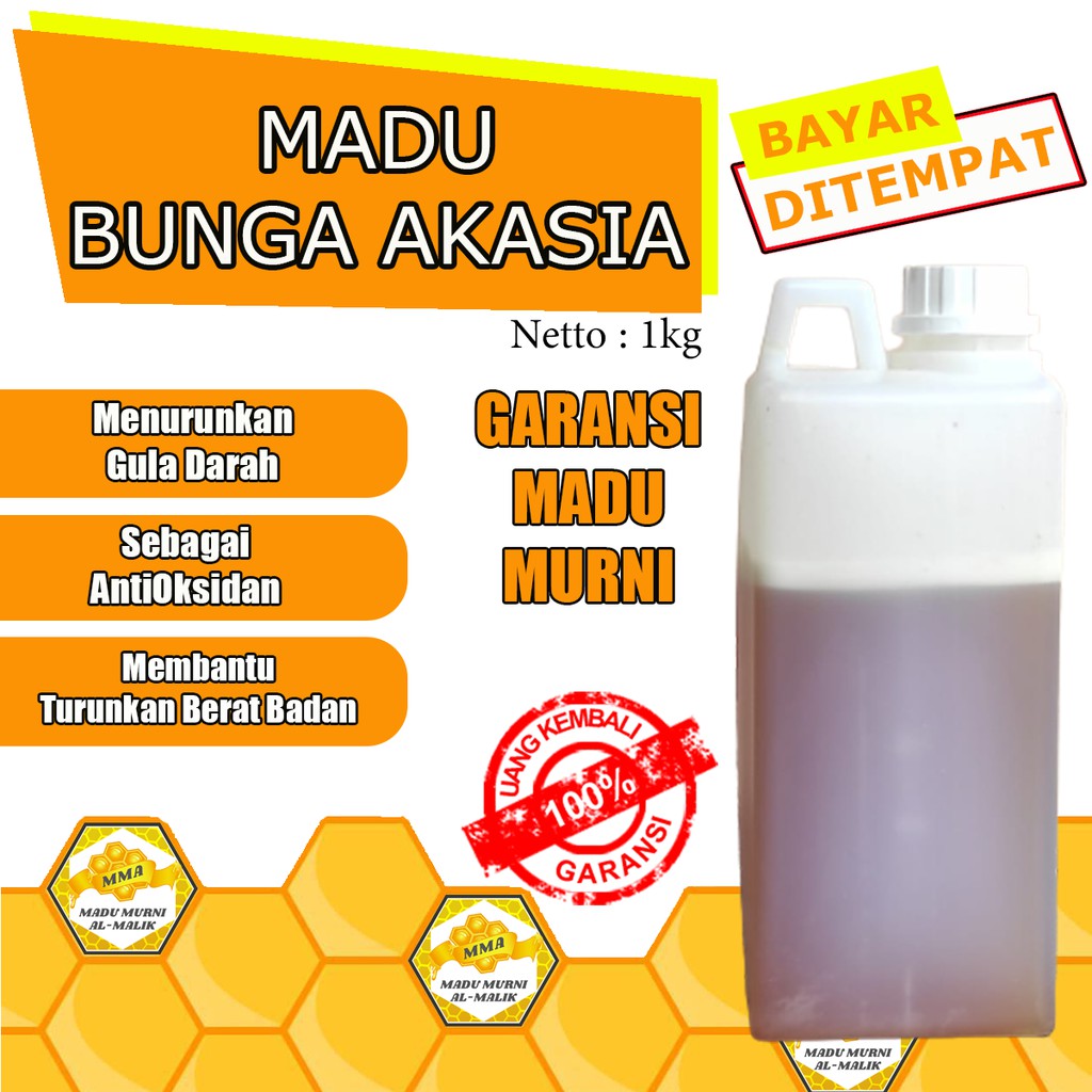 

MADU MURNI NEKTAR BUNGA AKASIA - - MADU MURNI ALMALIK
