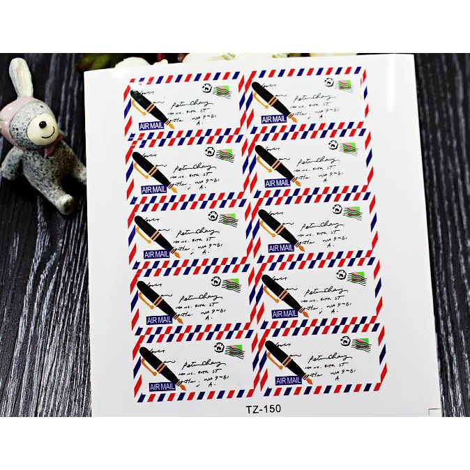 

Mail| Stiker Tempel, Stiker Aksesoris, Stiker Tulisan Handmade Zakka