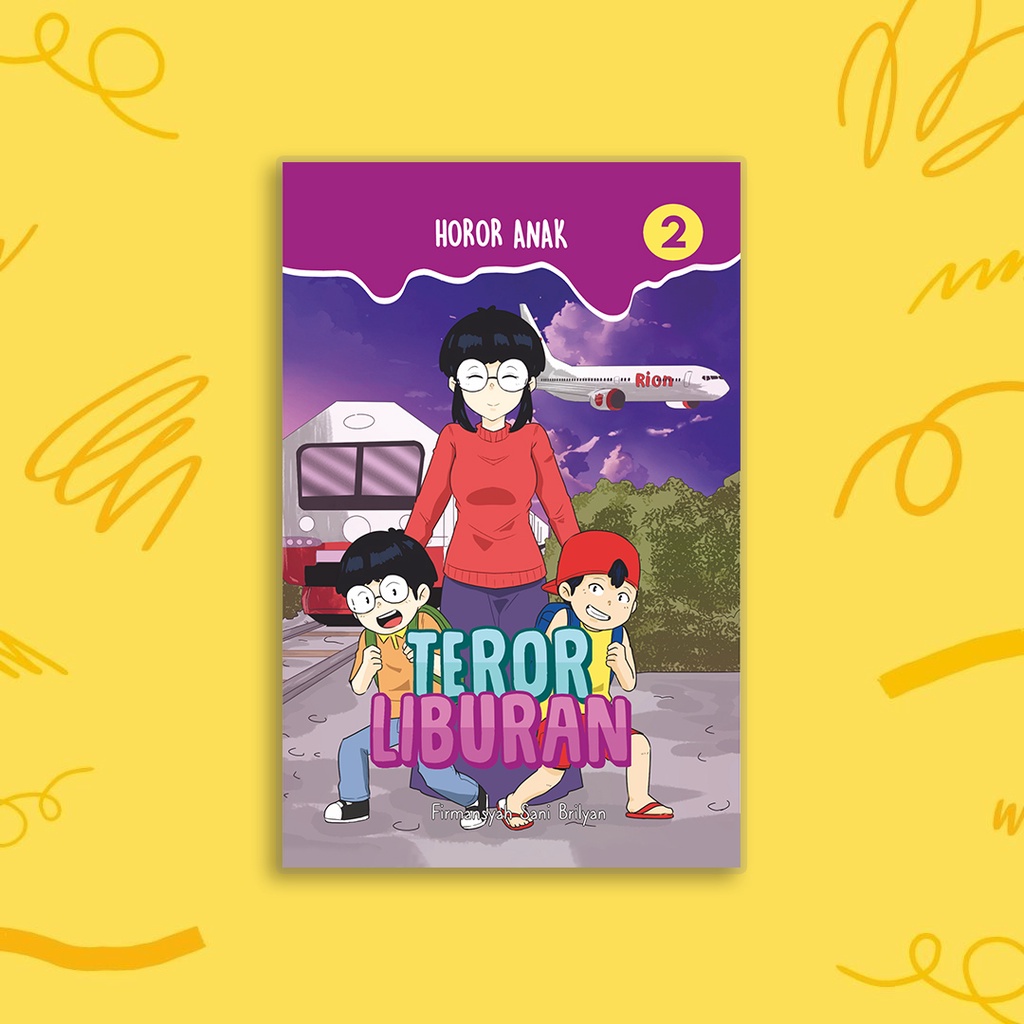BUKU KOMIK : HOROR ANAK ; TEROR LIBURAN - BUKU CERITA
