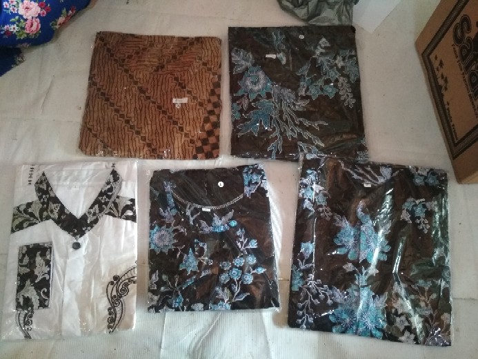 Atasan Batik Wanita Dolby Dolbi Dobby Doby Tenun Sutra Halus Best Seragam Termurah