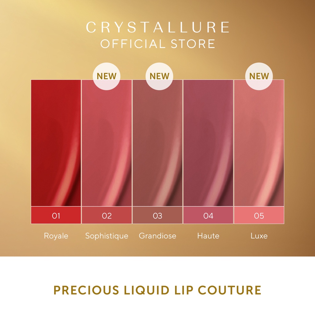 WARDAH CRYSTALLURE PRECIOUS LIQUID LIP COUTUR