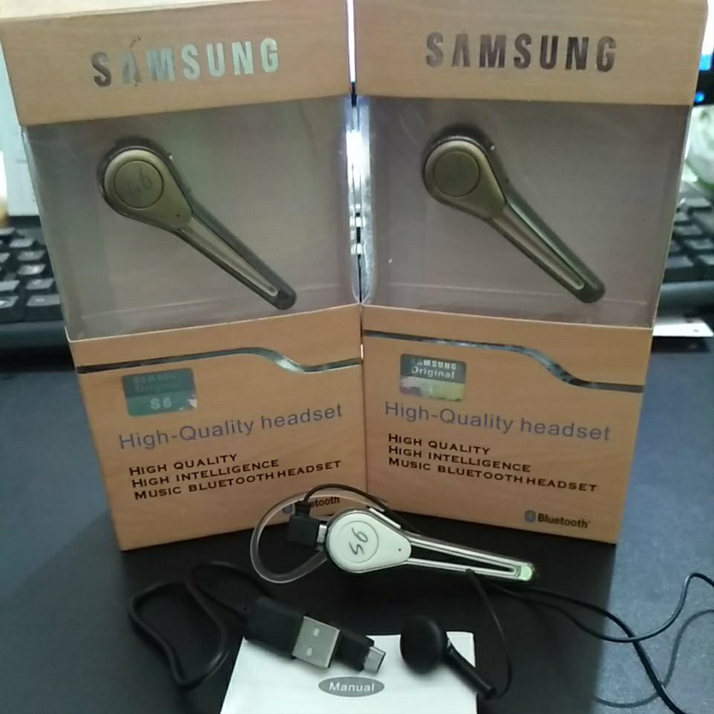 Earphone Samsung Bluetooth S6