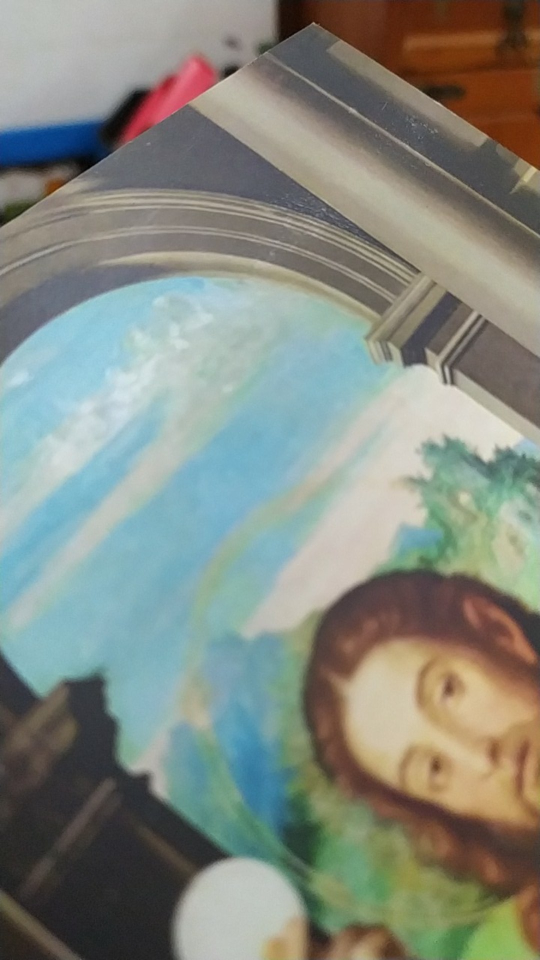 Poster Kayu Perjamuan Kudus Walldecor Nasrani Kristen Katolik Perjamuan Terakhir