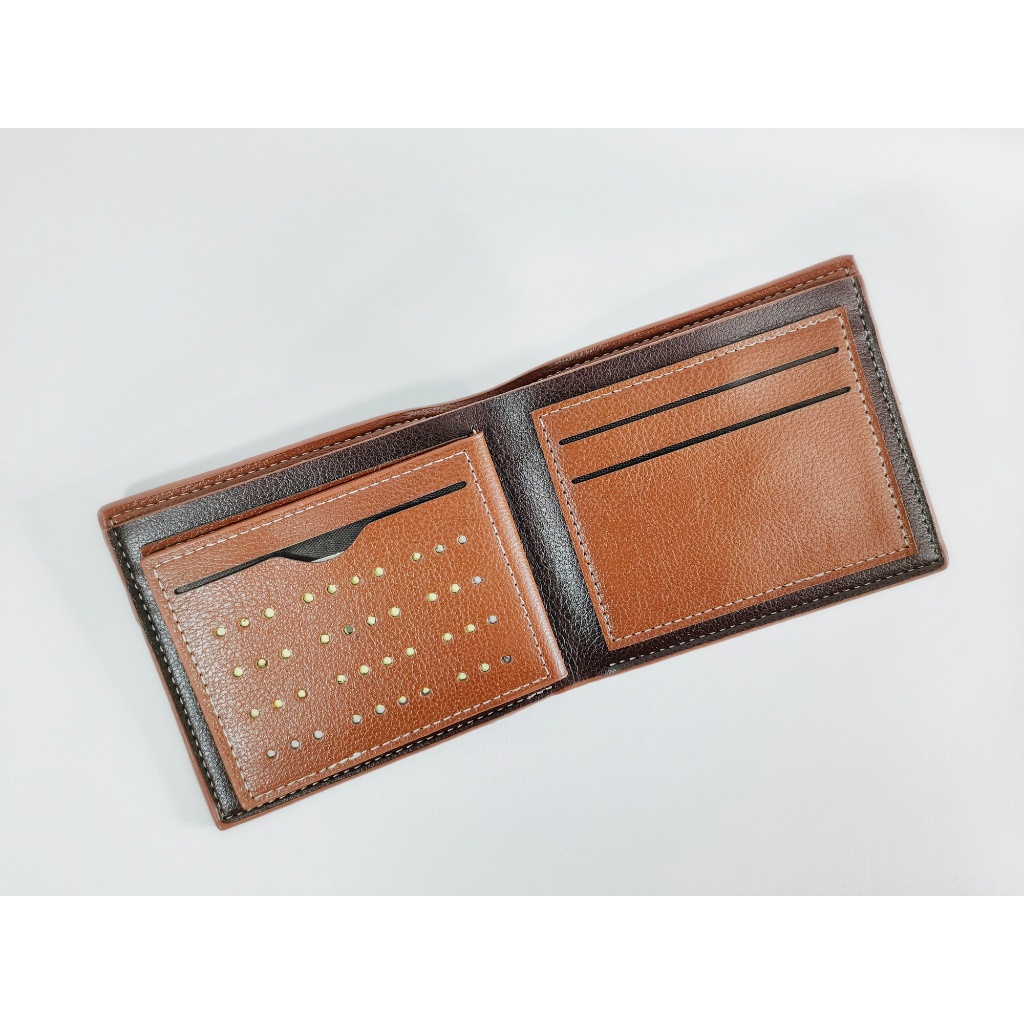 Dompet Pria Lipat Mortega Kulit Sintetis - Leather Wallet Mortega - Dompet Cowok