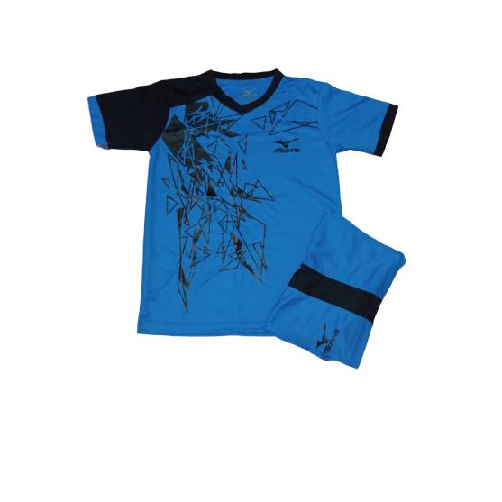 MURAH TERLARIS Baju Volly Anak Seragam Sekolah Sepak Bola Futsal SD - Biru Muda, M