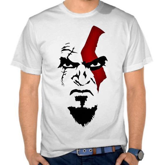 T shirt GOD OF WAR KRATOS  (Top Product Nggifa)
