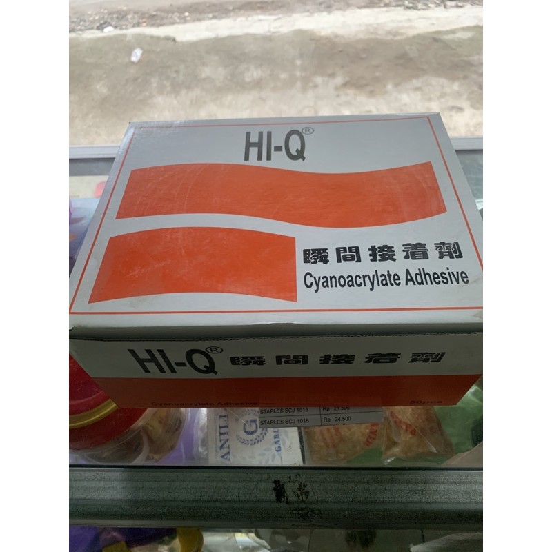 

Lem korea / lem hi q / lem hi-q / lem 3 detik / 1dus isi 50