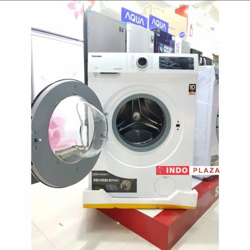 MESIN CUCI FRONT LOADING 8.5 Kg - 9.5 Kg / 9 Kg INVERTER TOSHIBA TW-BH95S2N