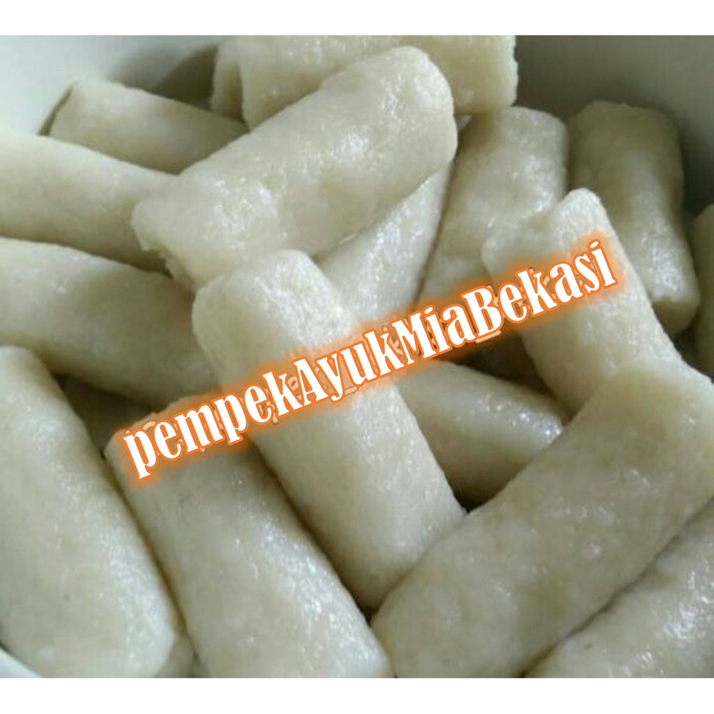 

Pempek / Empek-empek Ikan Palembang Lenjer Kecil + Cuko