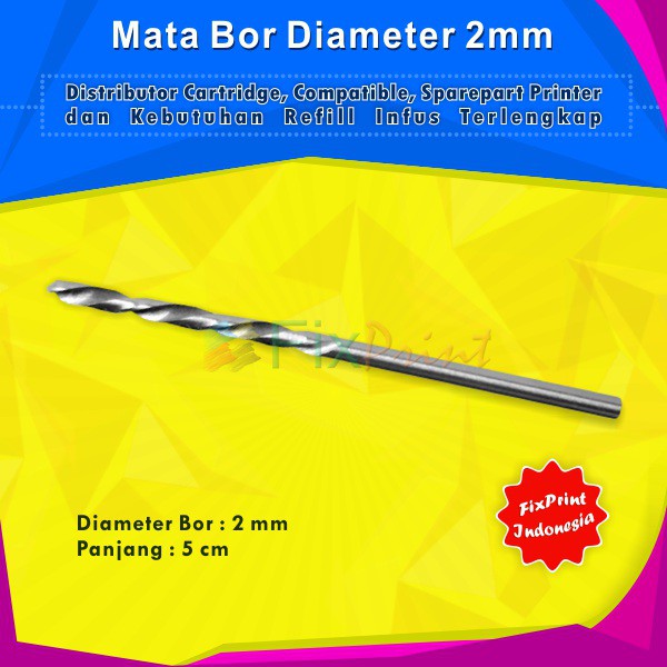 Mata Bor Ukuran 2mm