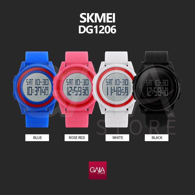 SKMEI Digital Sport Watch Water Resistant 50m 1206 DG1206