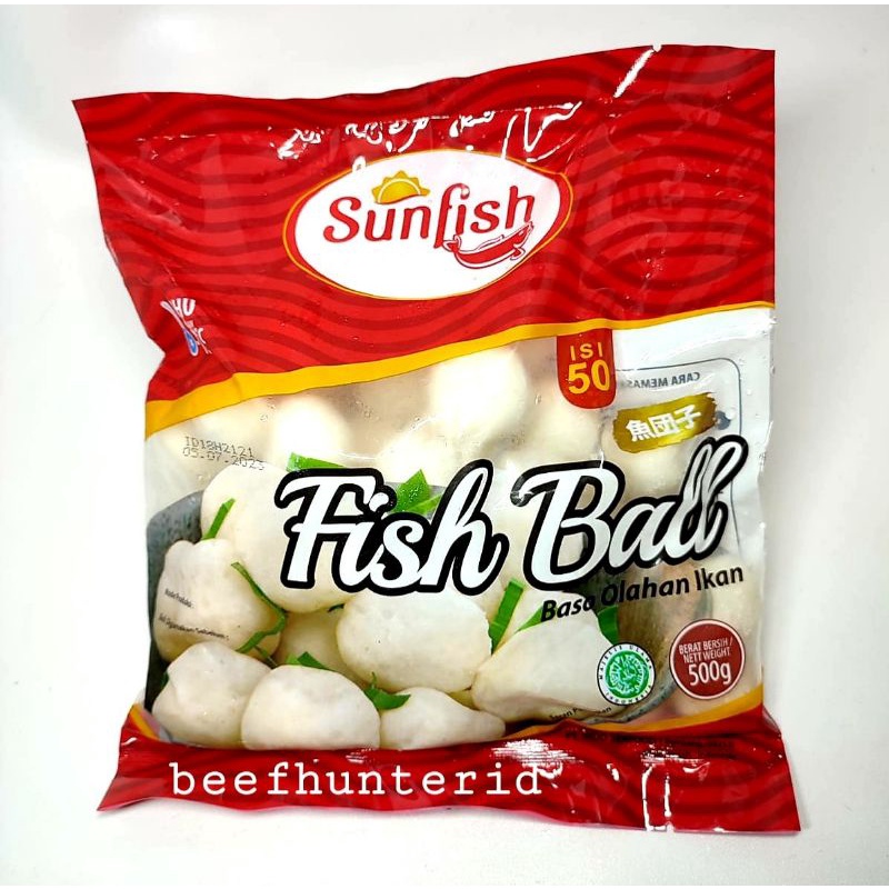 SUNFISH Fish Ball / Baso Ikan 500gr