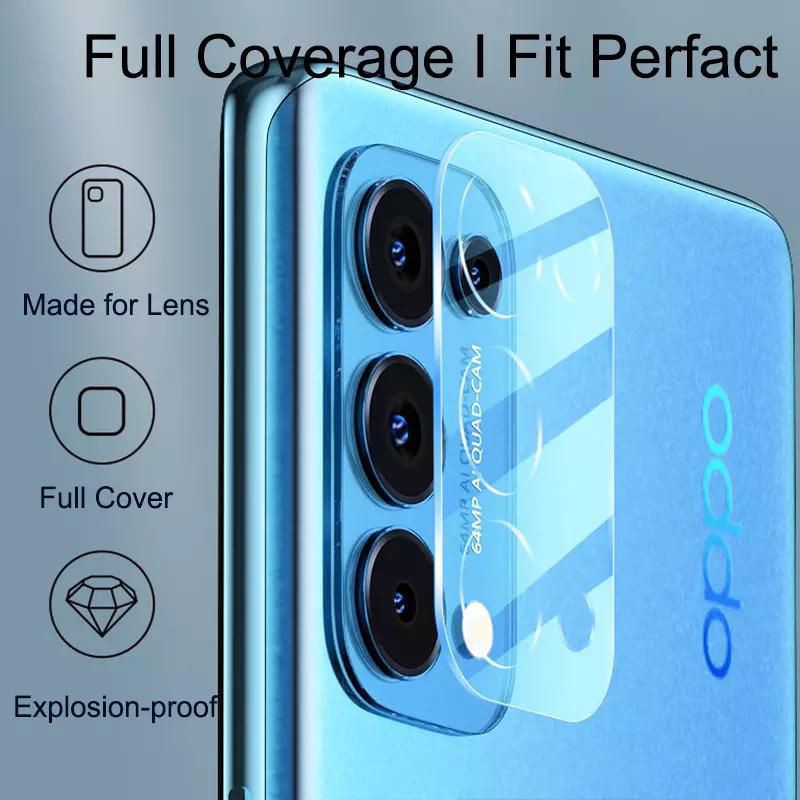 OPPO RENO 6 RENO6 PRO RENO RENO 5F RENO 5 RENO5 4G 5G Tempered Glass Kamera Pelindung Lensa Camera Belakang