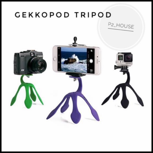 Gekko Pod - Flexible Pod - Flexible Tripod Mini