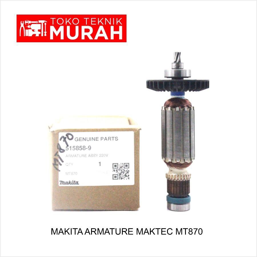 Makita Armature MT870 / Angker MT 870 Asli Original