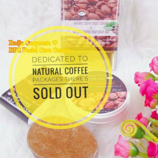 [MURAH & BEST SELLER] BPS erl Cofee Body Scrub & Sabun Kopi Original Asli